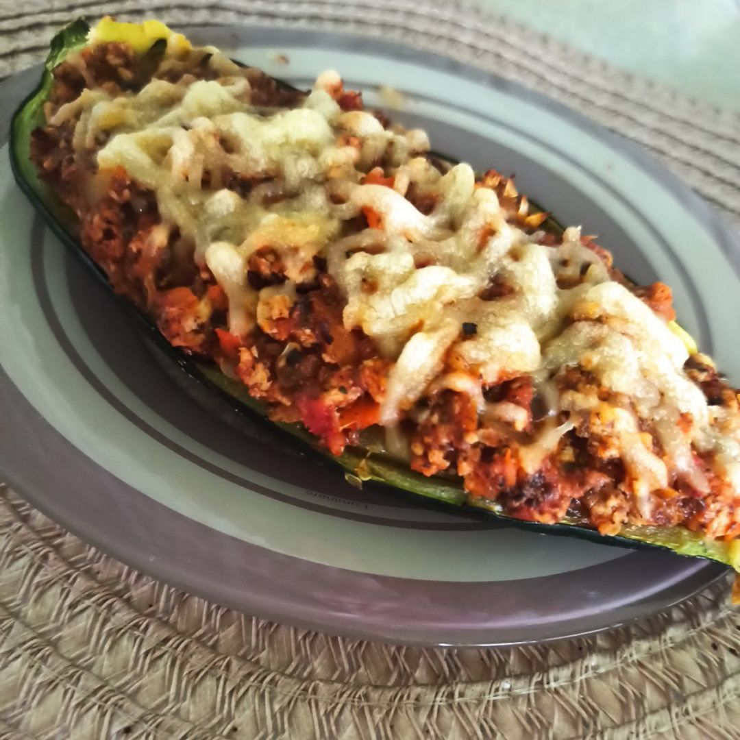 ¡Barquitos de Bolognesa gratinados! 🍆⛵ ¡Barquitos de Bolognesa gratinados! 🍆⛵