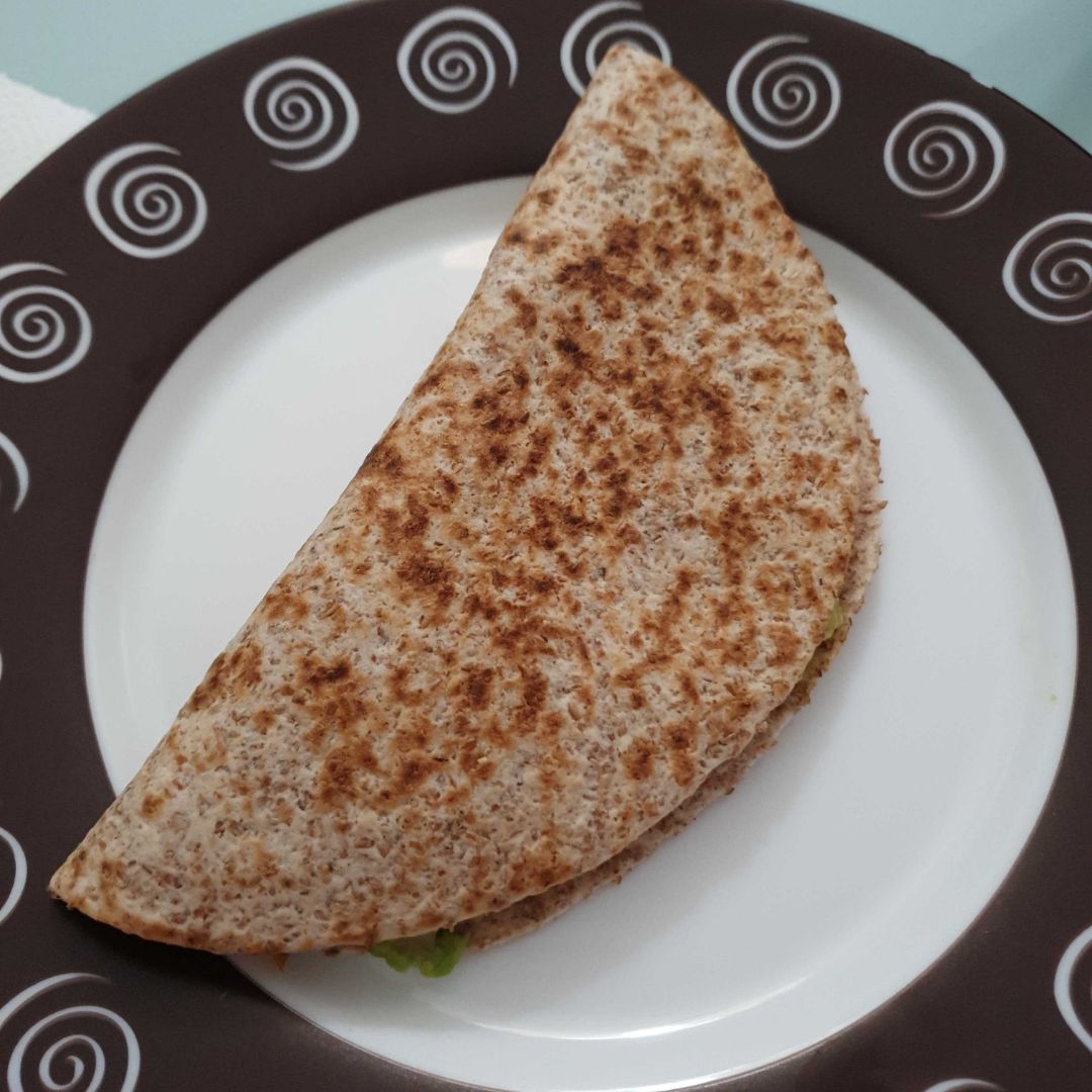 Fajitas de aguacate y tomate