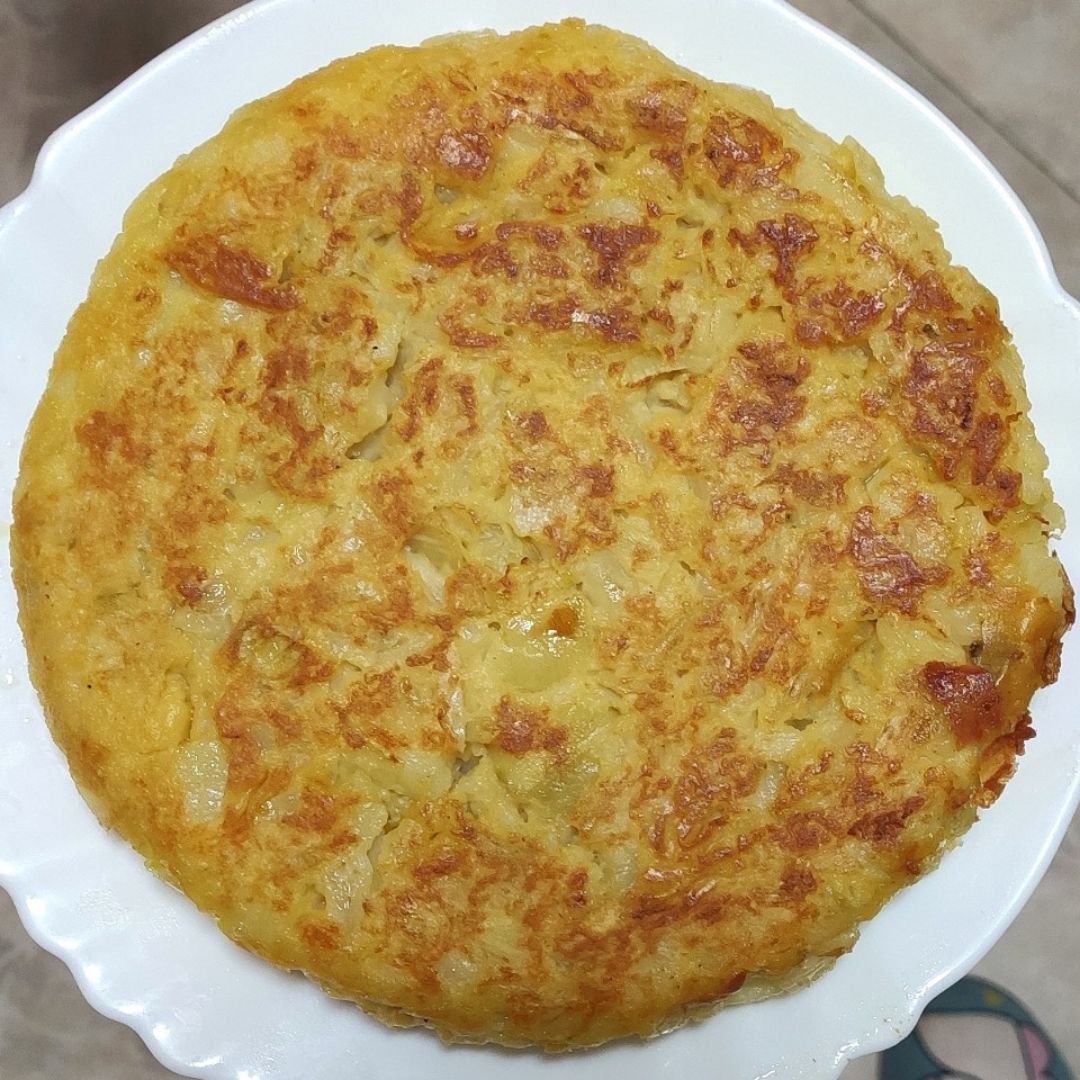 Tortilla de harina de garbanzos 🌱 Tortilla de harina de garbanzos 🌱