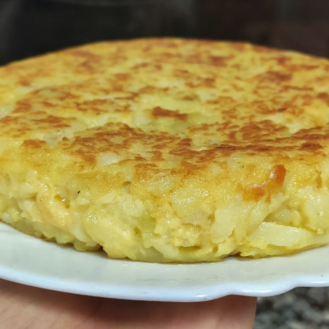 Tortilla de harina de garbanzos 🌱 Paso 4 Tortilla de harina de garbanzos 🌱 Paso 4