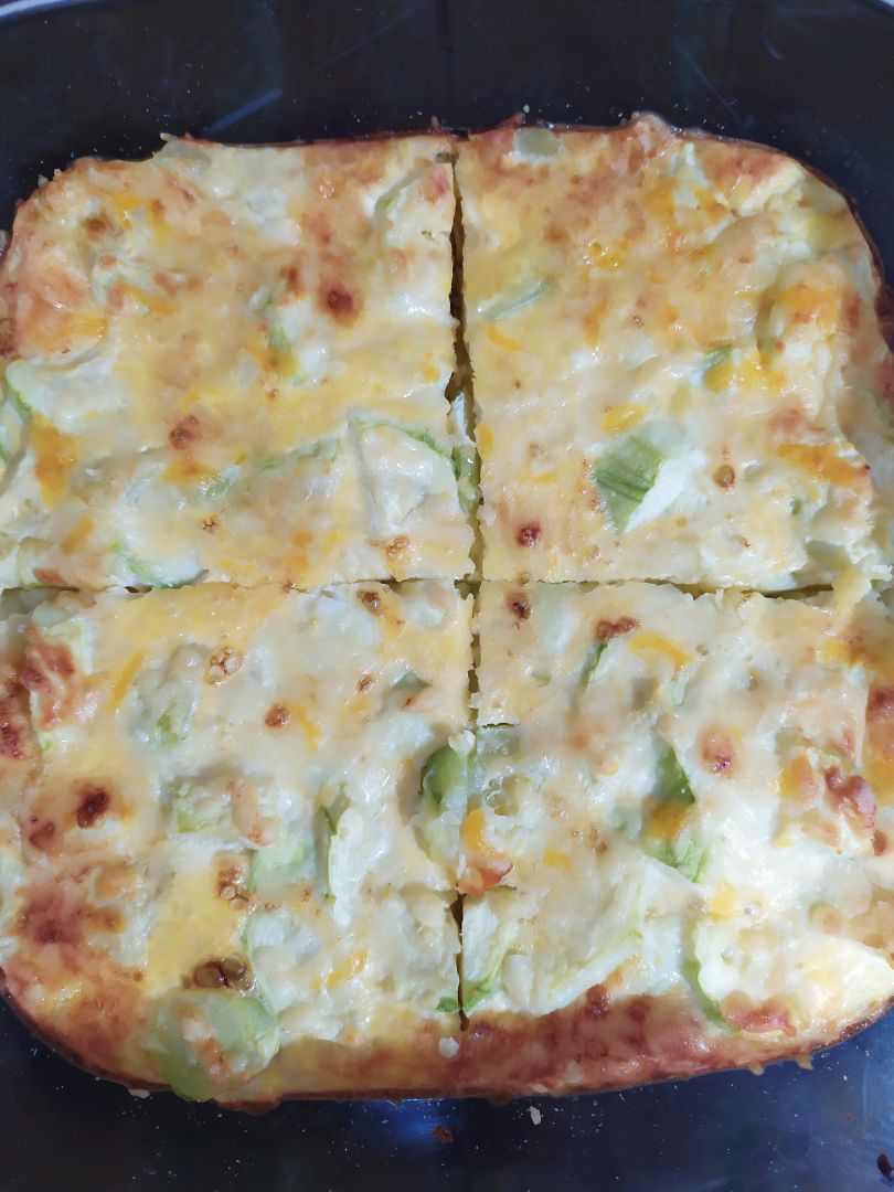 Pastel de patata y calabacín 🥔🥒