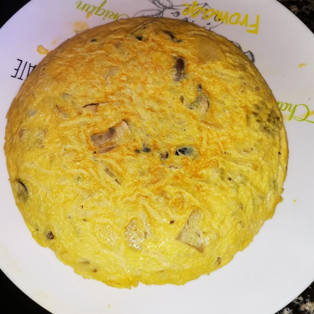 Tortilla a mi manera😋 Paso 5 Tortilla a mi manera😋 Paso 5