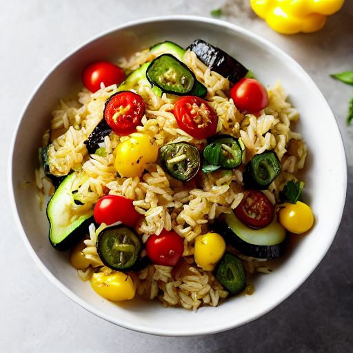 Arroz con verduras Arroz con verduras