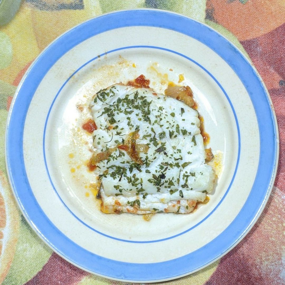 Bacalao con verduras al horno 🐟 Bacalao con verduras al horno 🐟
