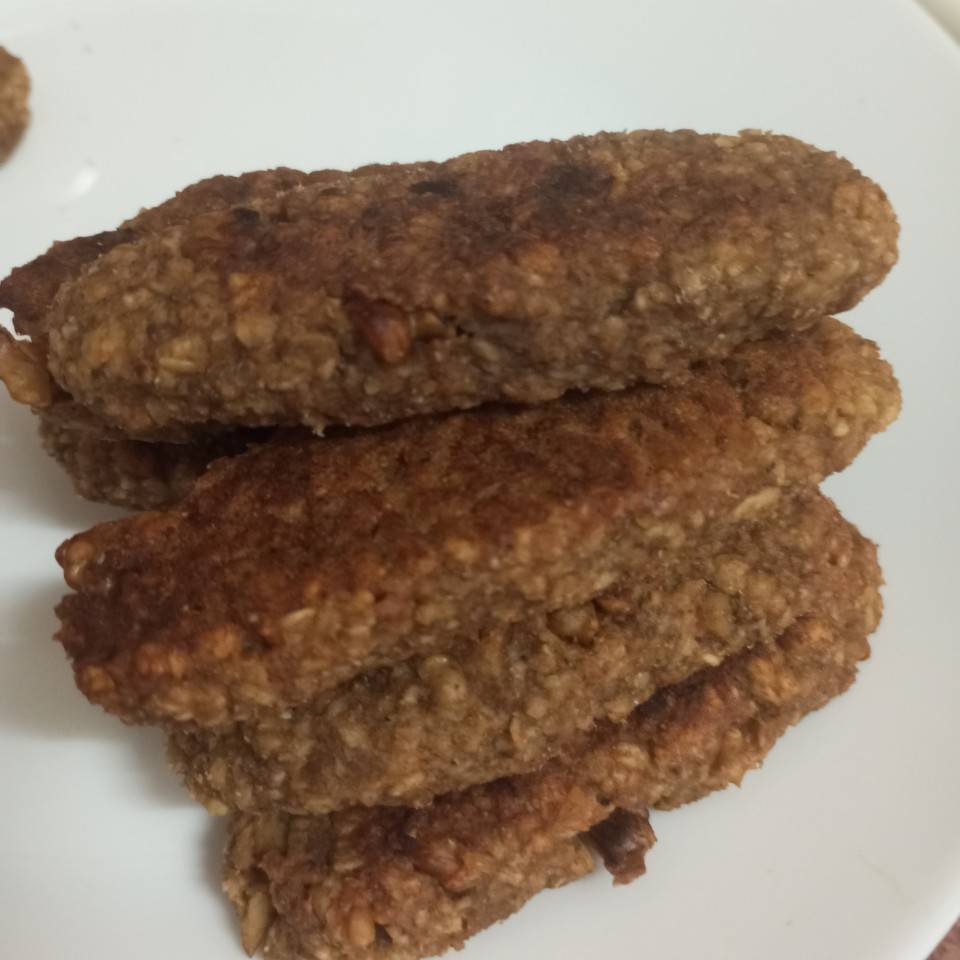 Barritas de pasta de dátil, avena y nueces Barritas de pasta de dátil, avena y nueces