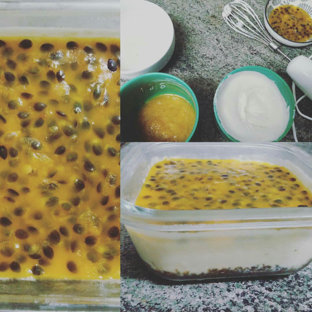 Mousse de maracuyá Mousse de maracuyá