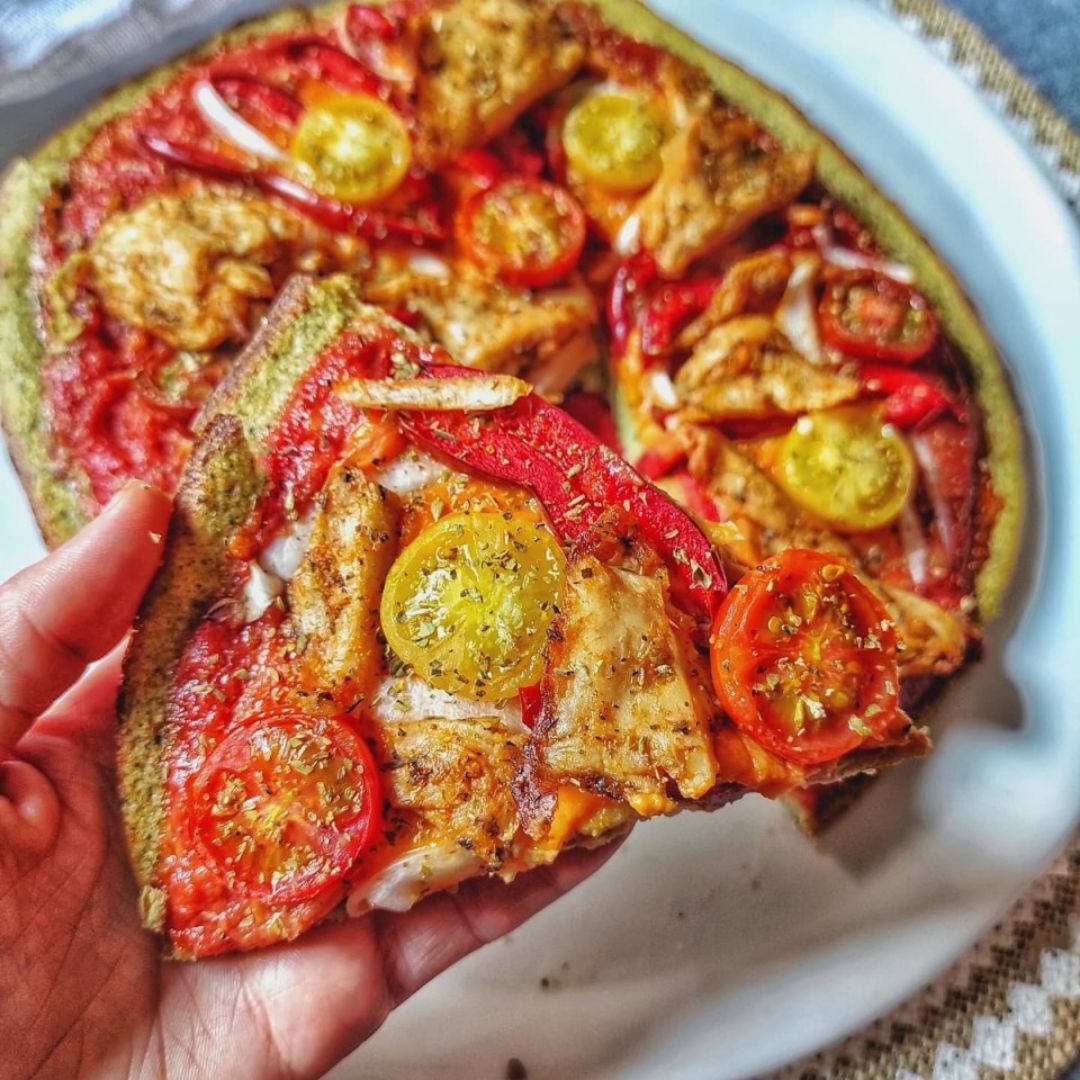 PIZZA DE BRÓCOLI 🍕🥦 Paso 1 PIZZA DE BRÓCOLI 🍕🥦 Paso 1