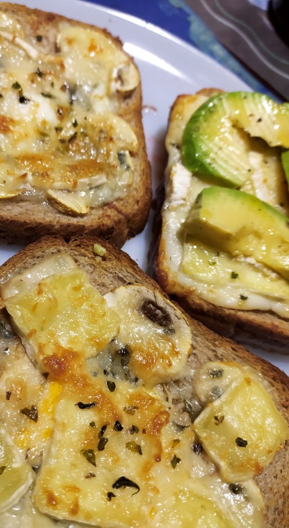 Mini pizzas con pan integral