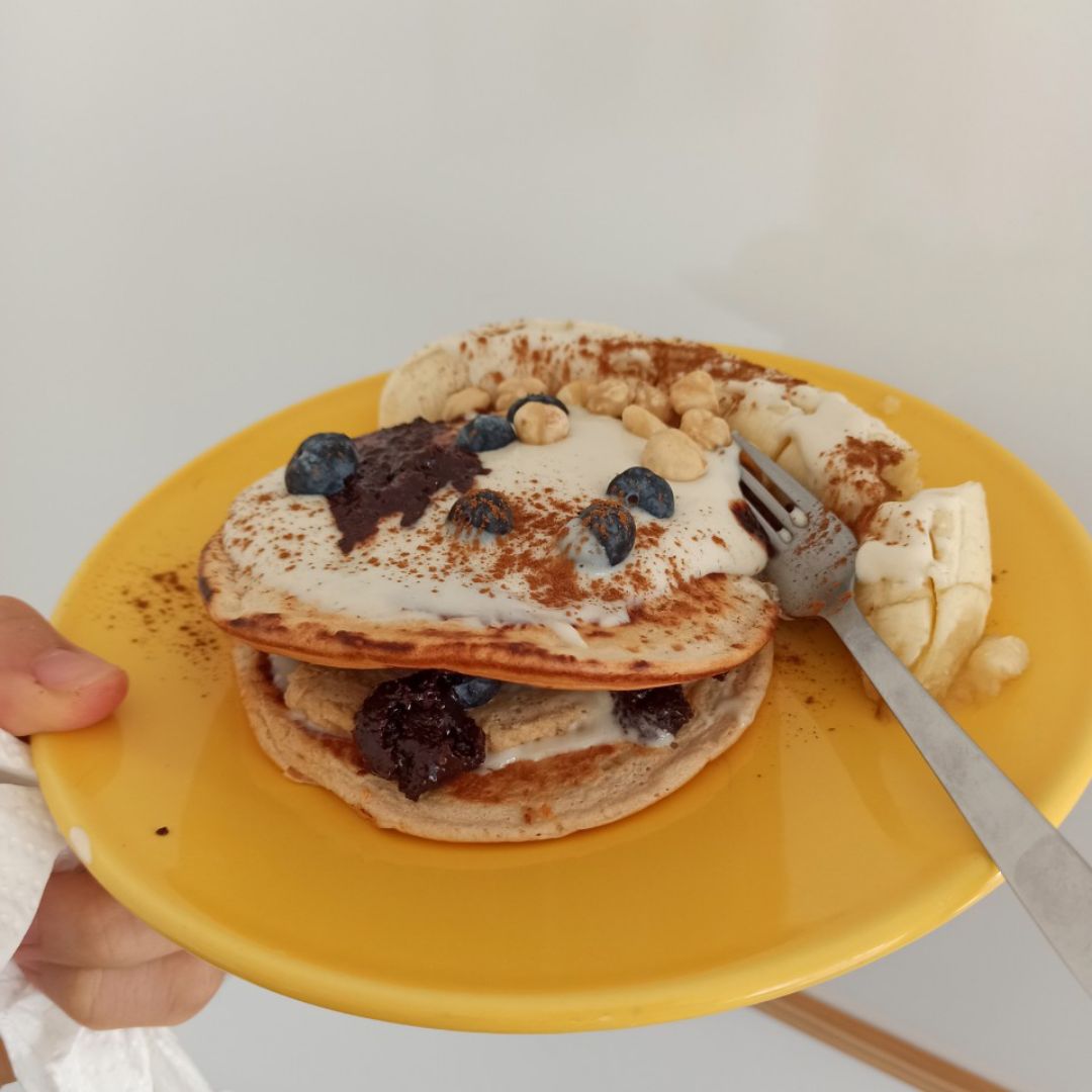 Tortitas de harina de almendra 