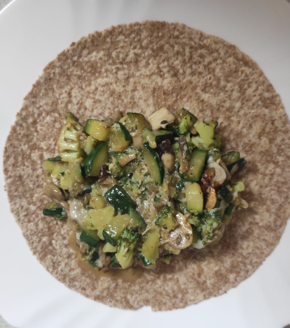 Fajita de verduras (a mí manera) Fajita de verduras (a mí manera)