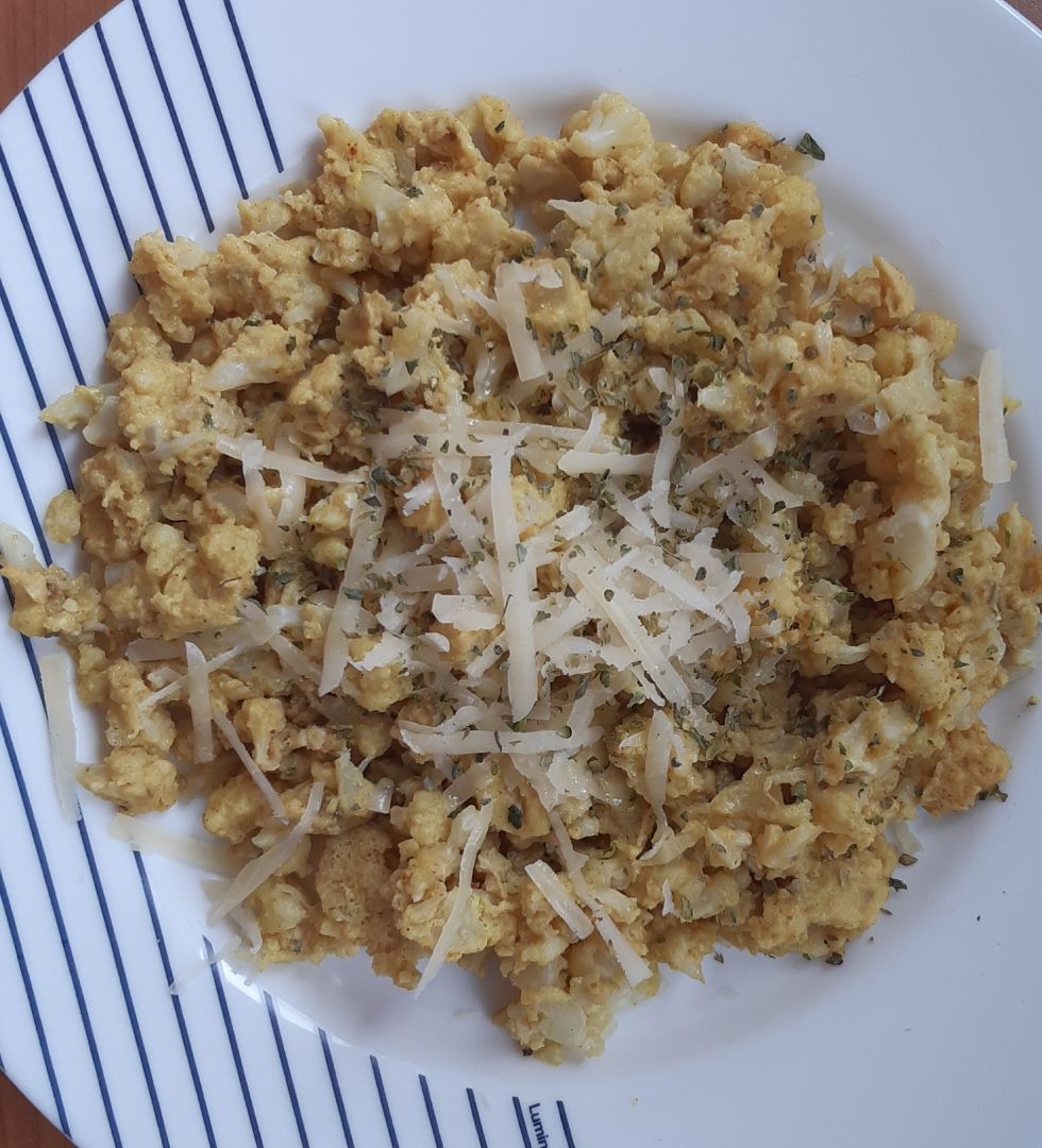 Huevos revueltos con coliflor Paso 3 Huevos revueltos con coliflor Paso 3