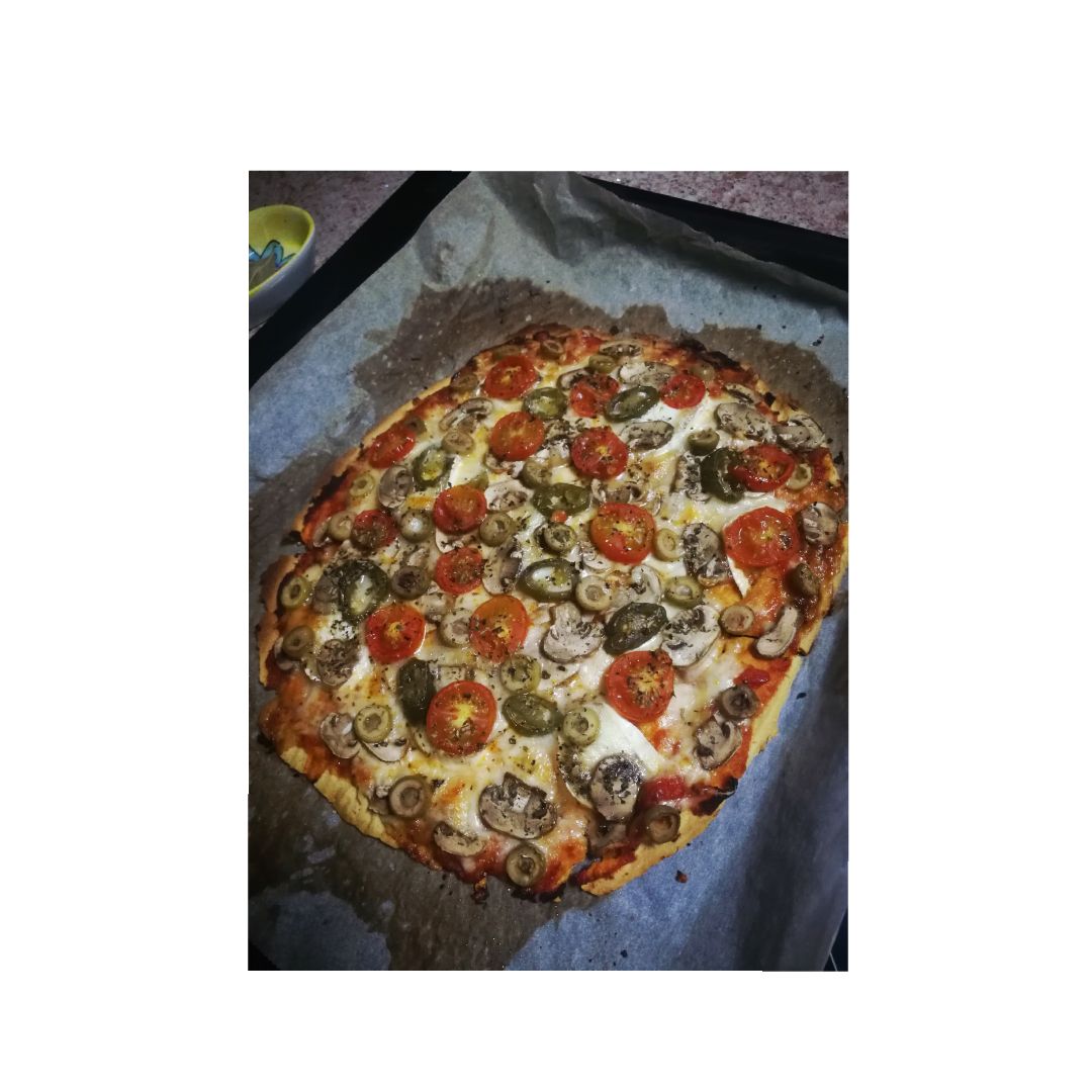 Masa de harina de garbanzo