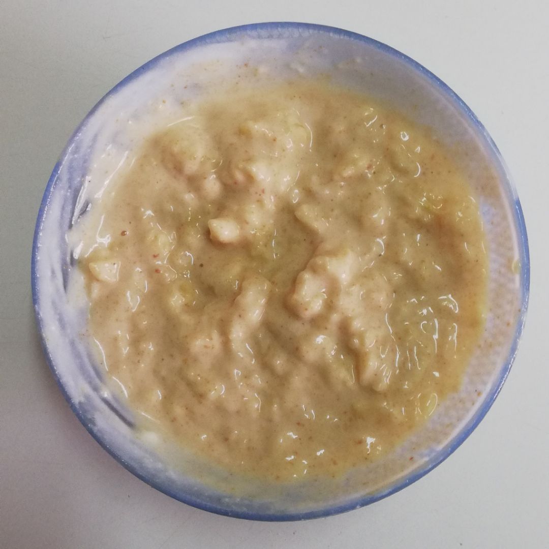 Tortitas de avena y cacao Paso 2