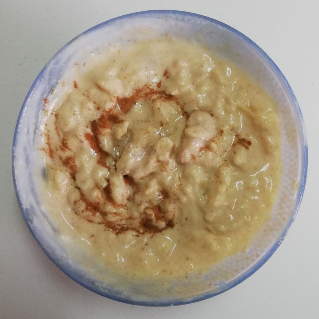 Tortitas de avena y cacao Paso 3