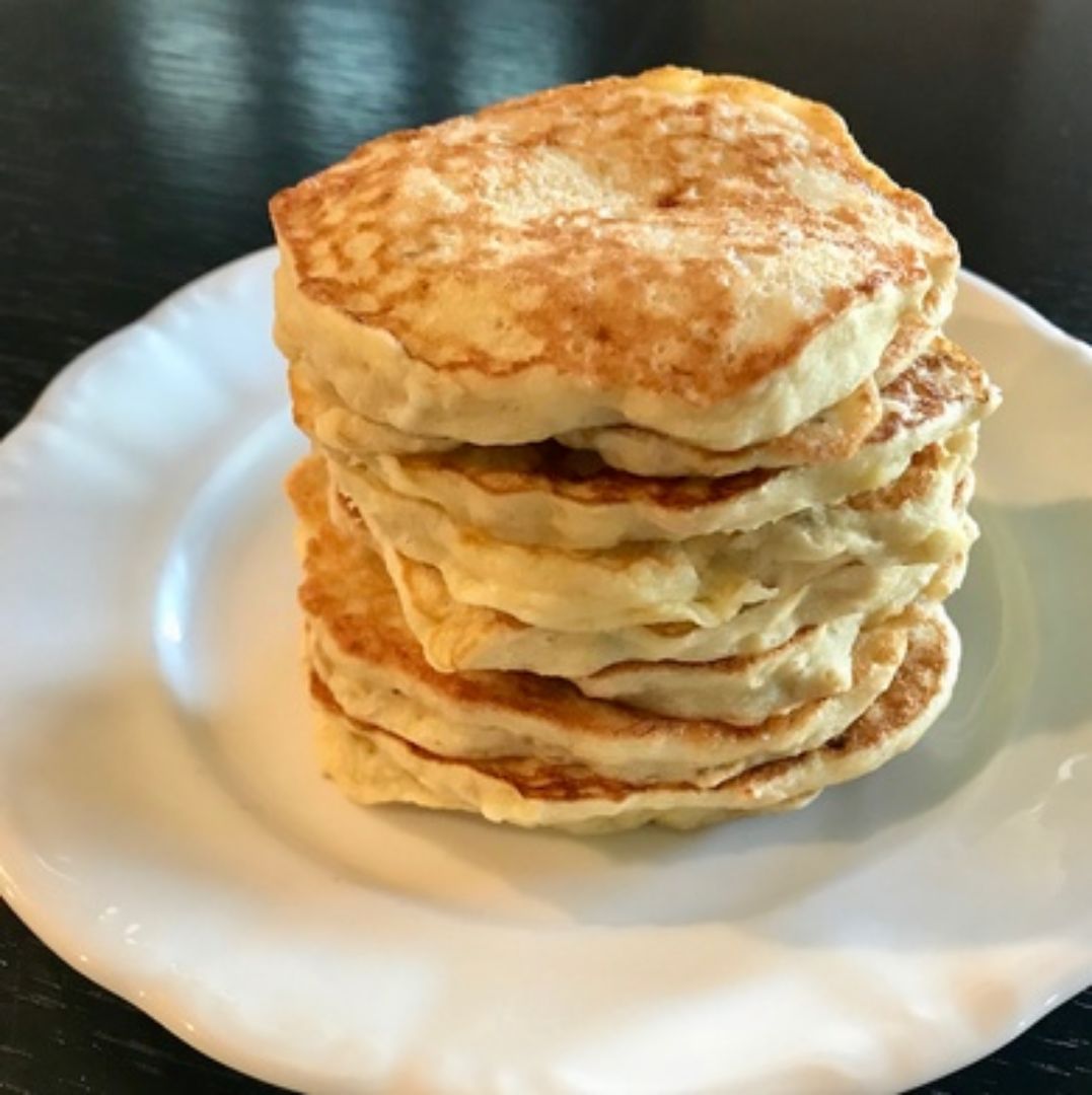 Tortitas de plátano sin harina