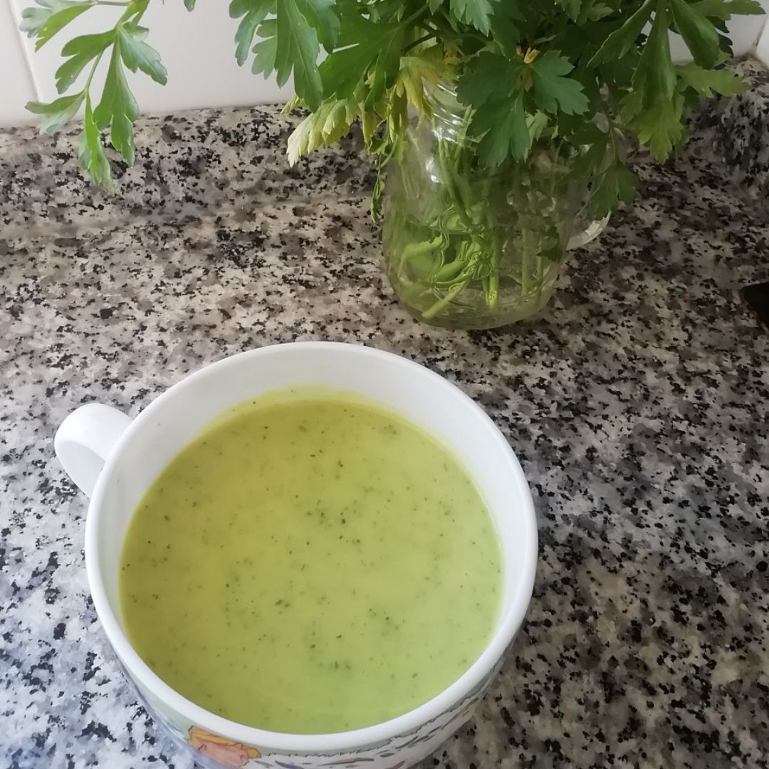 Puré de calabacín Puré de calabacín