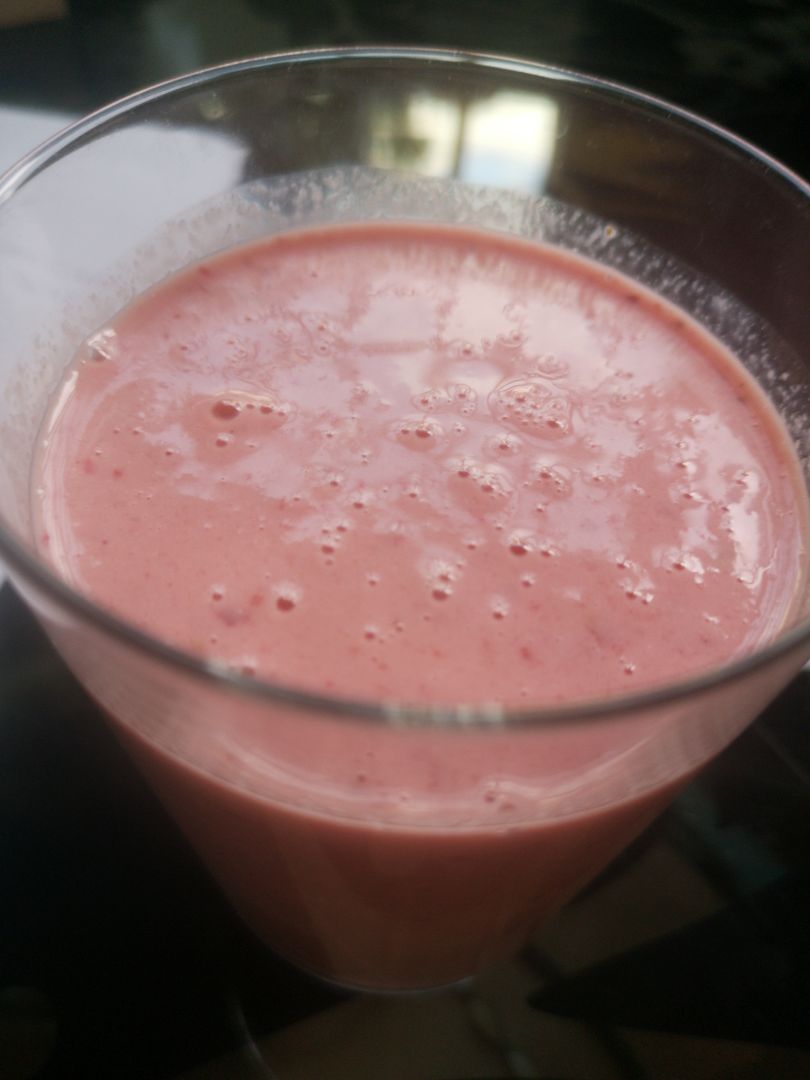 Smothie de sandia y fresa 