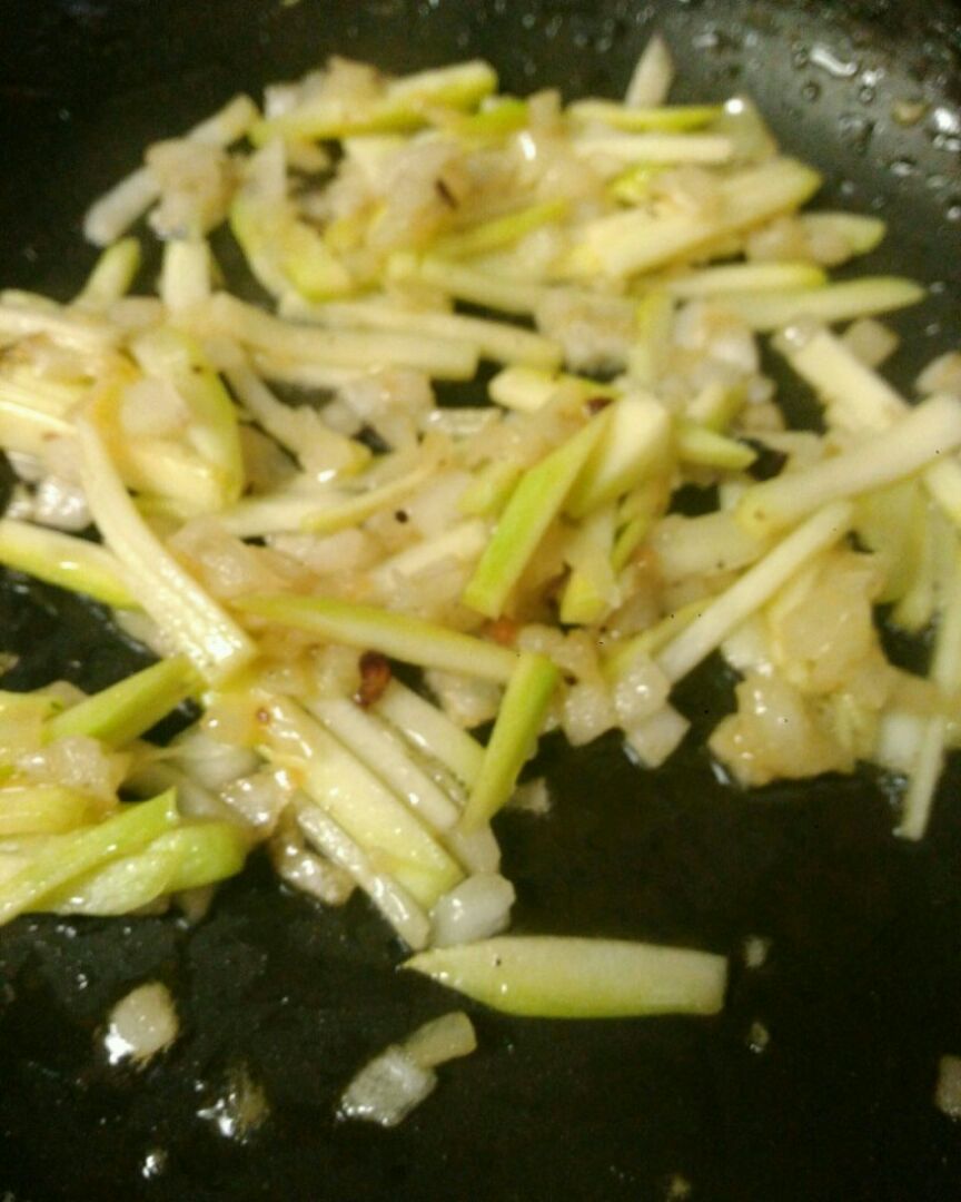 Noddles con verduras Paso 2 Noddles con verduras Paso 2