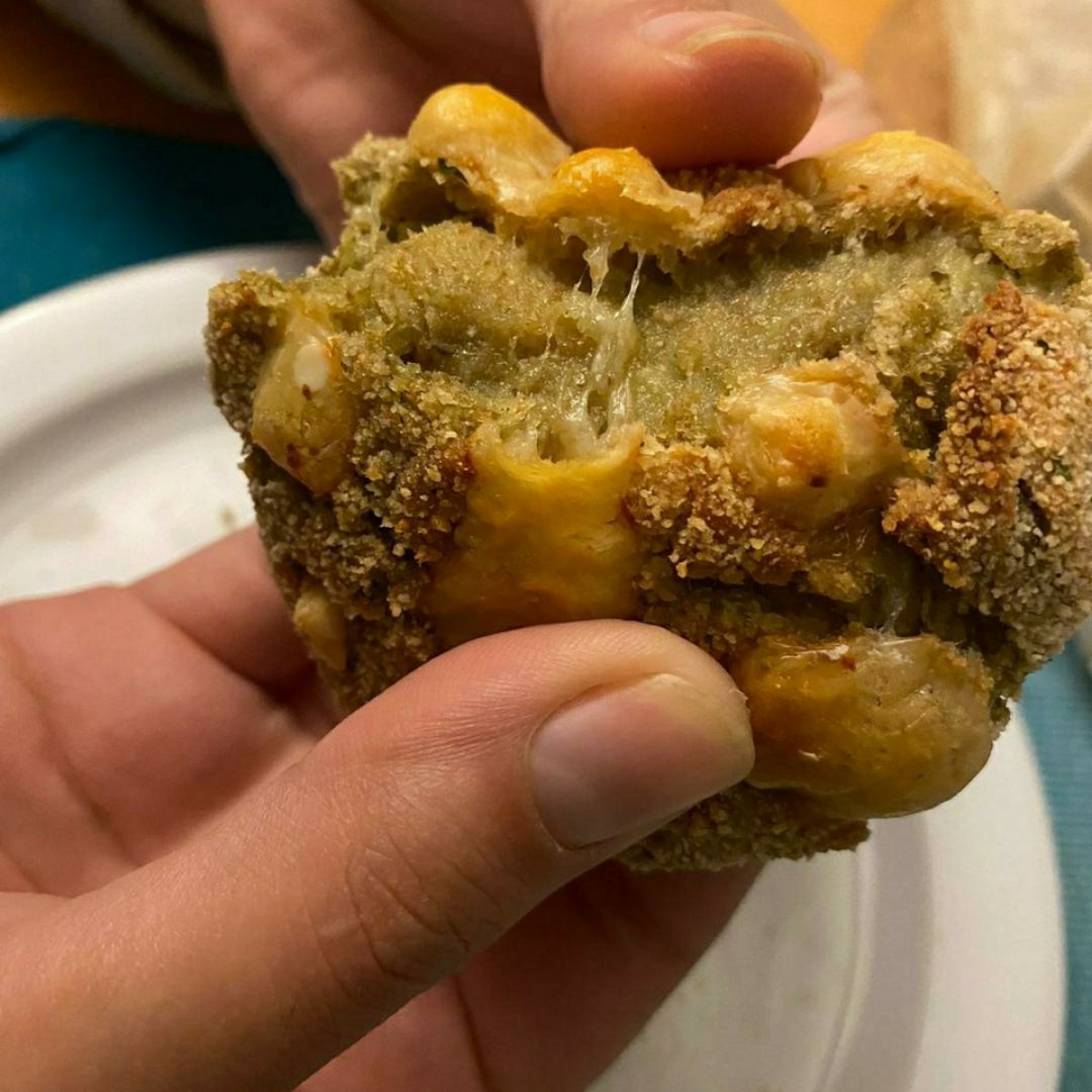 "Croquegalletas" de brócoli, papa y queso 🧀 "Croquegalletas" de brócoli, papa y queso 🧀