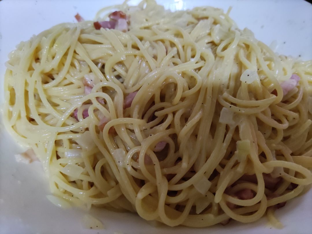 Pasta carbonara