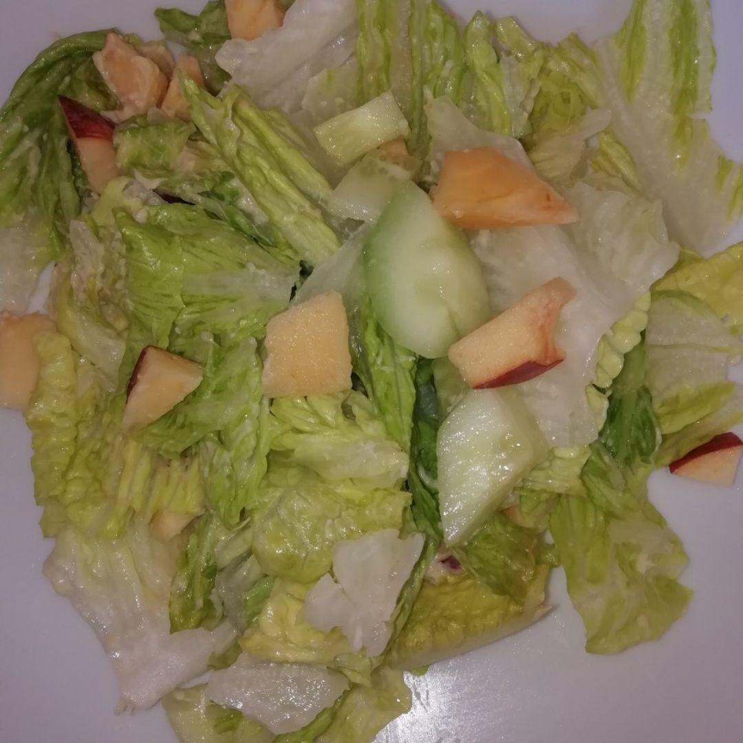 Ensalada de pepino y manzana Ensalada de pepino y manzana