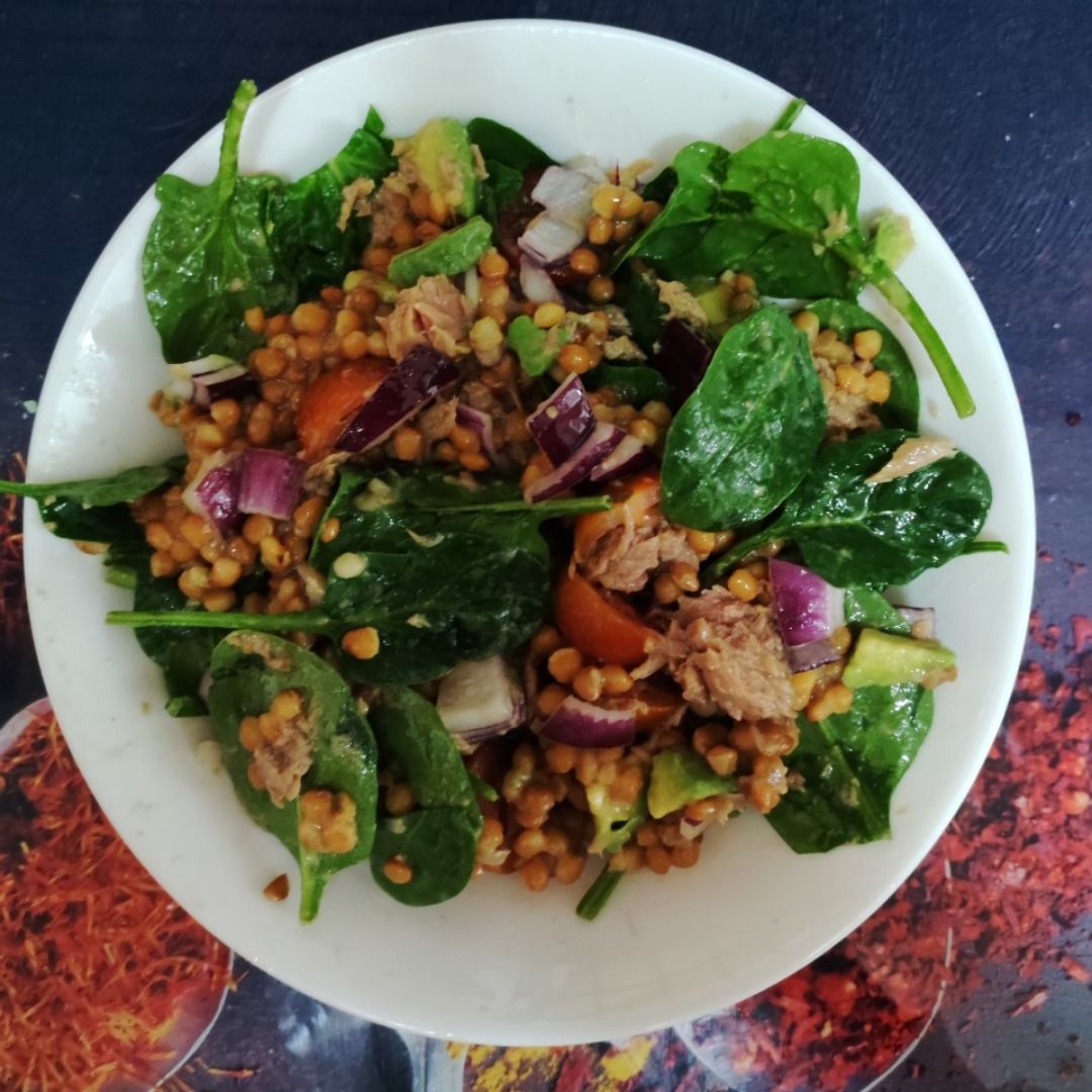 Ensalada de lentejas