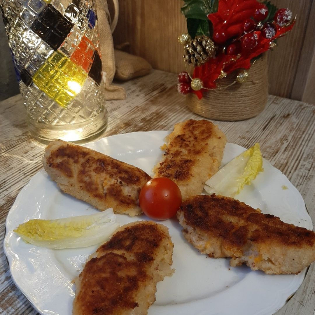 Croquetas de calabaza y jam贸n馃巸 Croquetas de calabaza y jam贸n馃巸