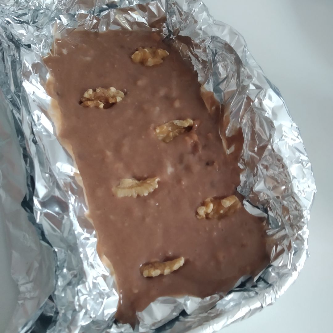 Brownie de alubias blancas Paso 2 Brownie de alubias blancas Paso 2