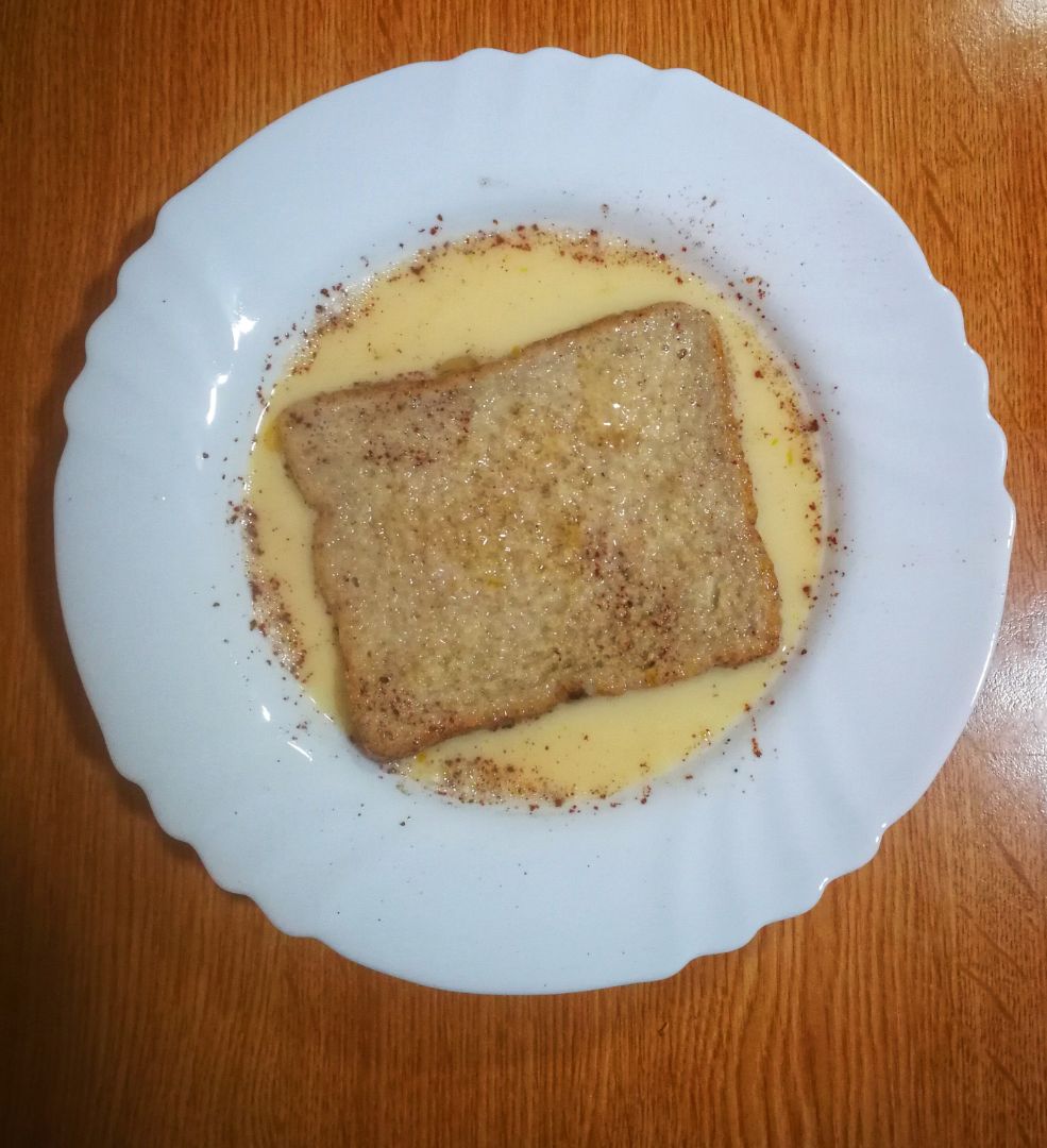 Tostadas francesas Paso 1 Tostadas francesas Paso 1