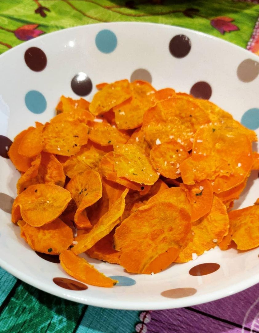 Chips de boniato 🍠 Chips de boniato 🍠