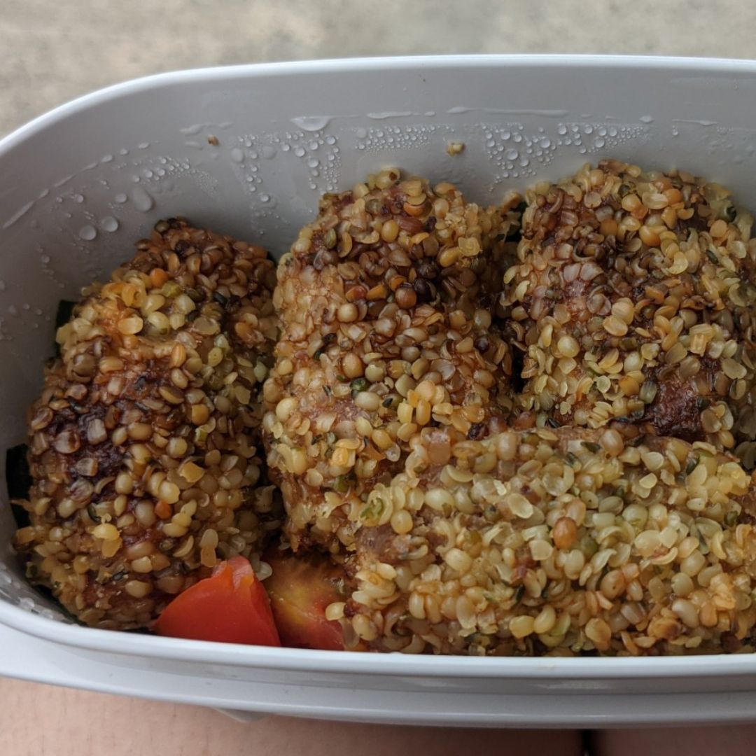 Croquetas de calabacín y pimiento Croquetas de calabacín y pimiento