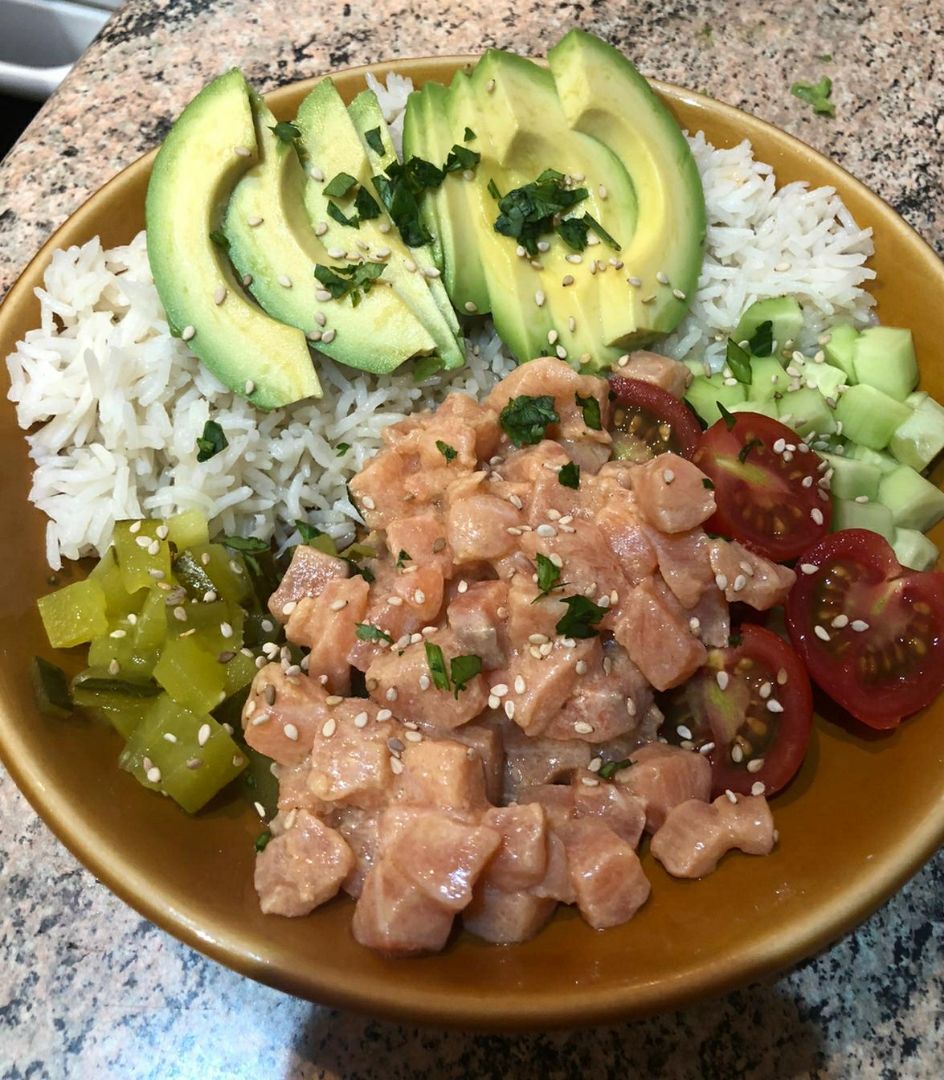 Poke de Salmón