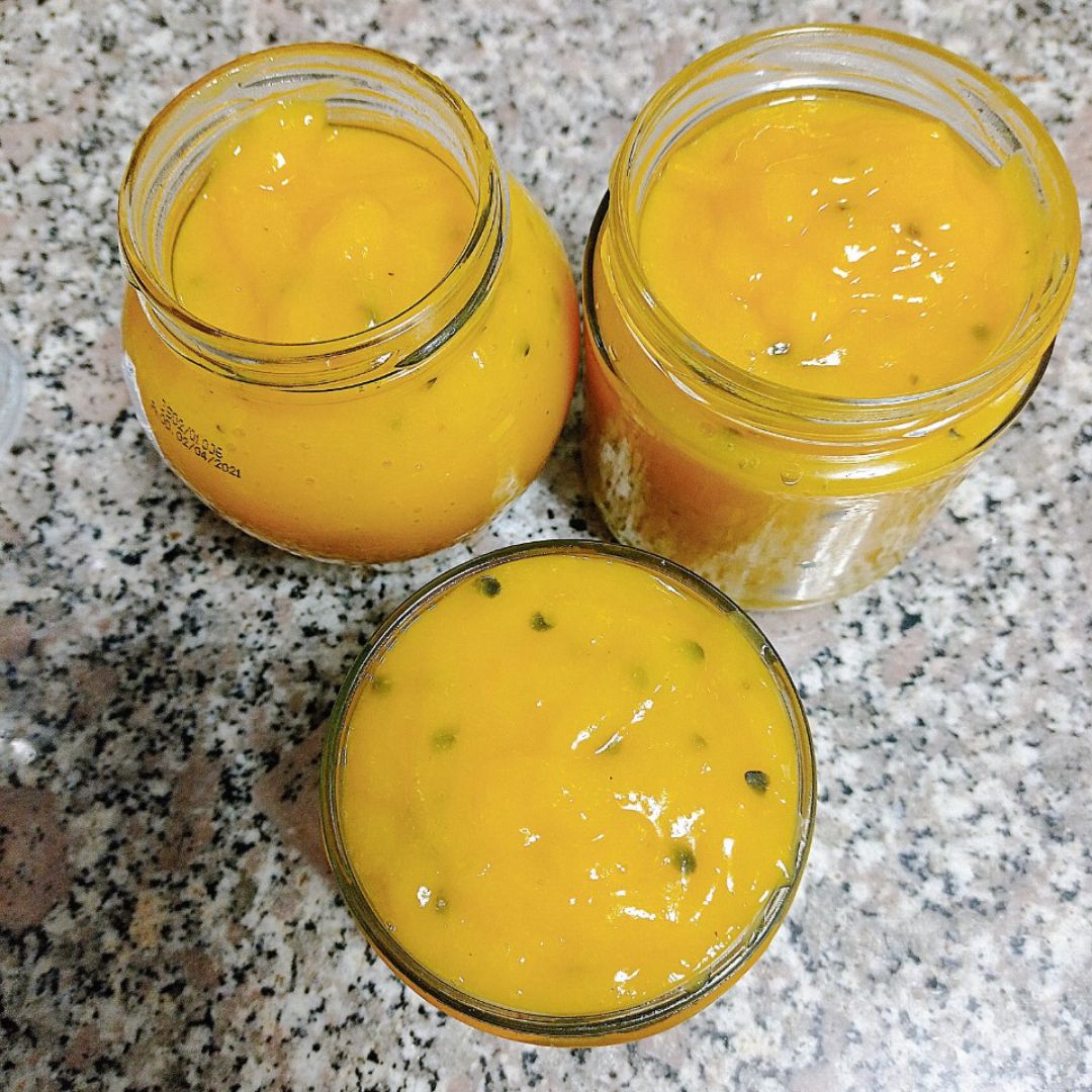 Mermelada de mango 🥭 y maracuyá