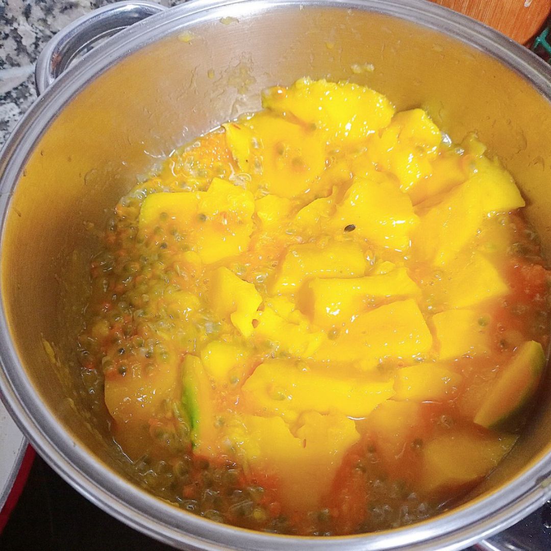 Mermelada de mango 🥭 y maracuyáStep 0