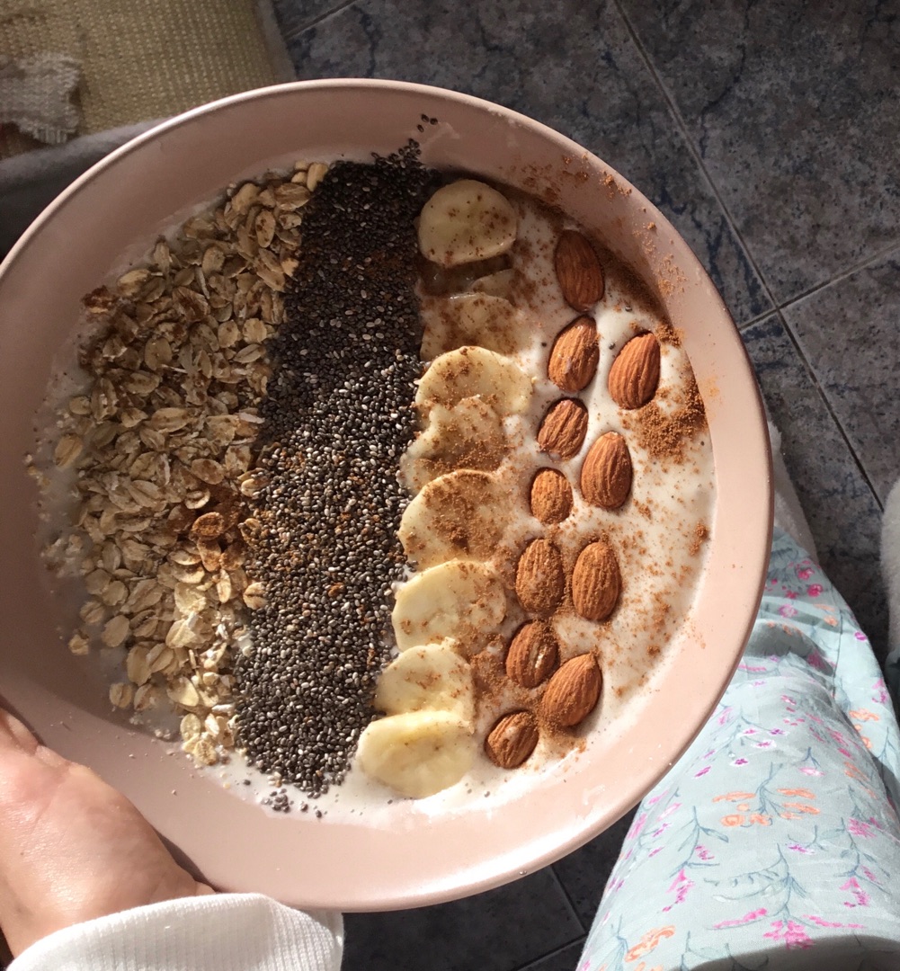 Smoothie bowl de plátano