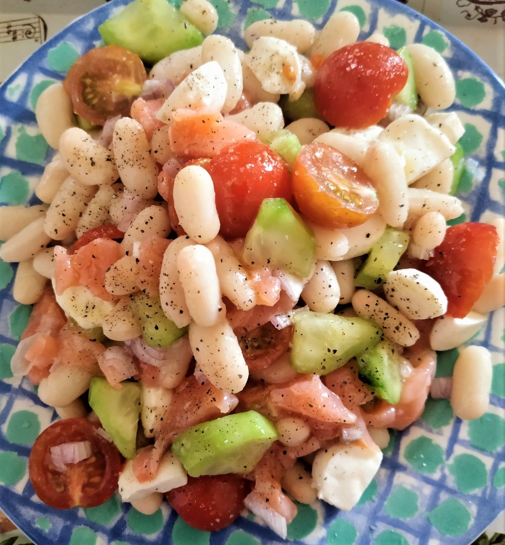 Ensalada de alubias