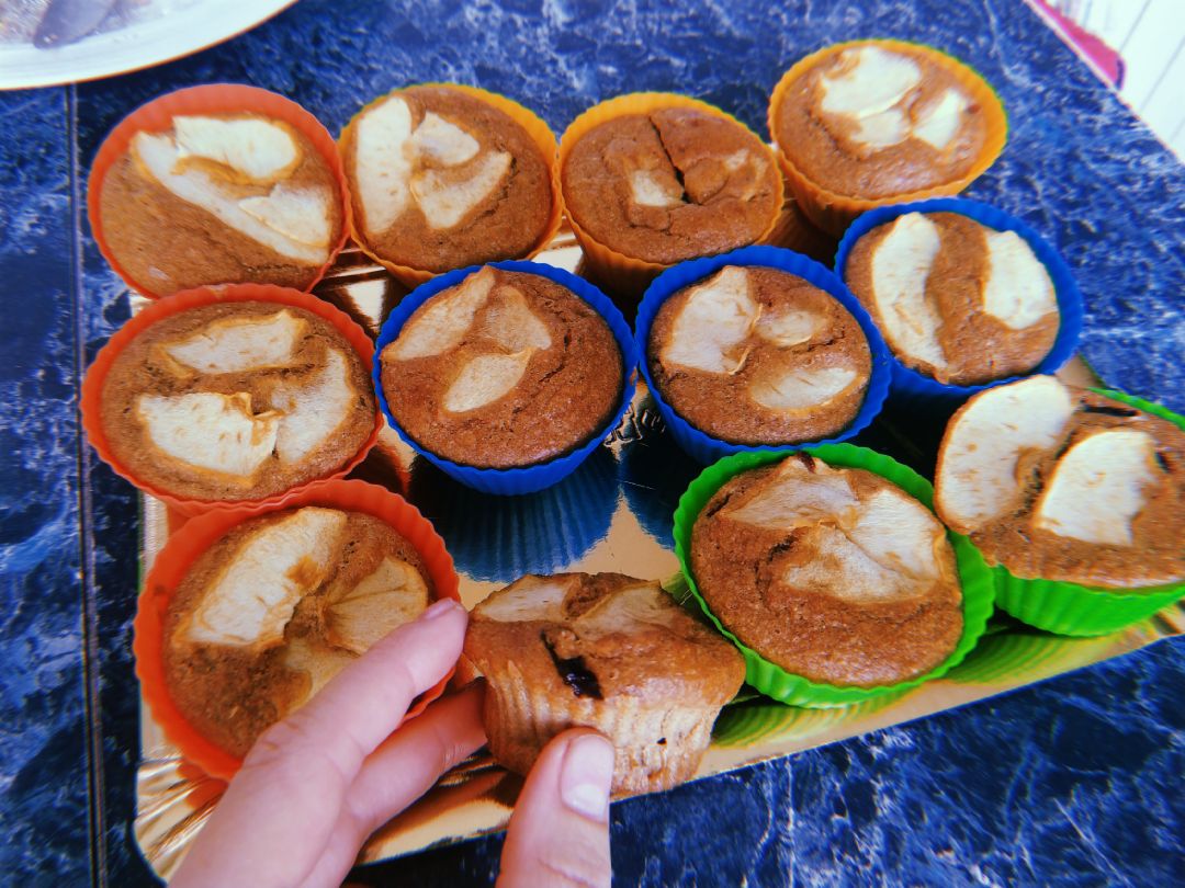 Muffins de manzana šš Muffins de manzana šš