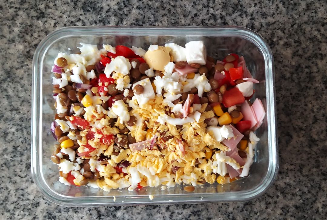 Ensalada de lentejas Ensalada de lentejas