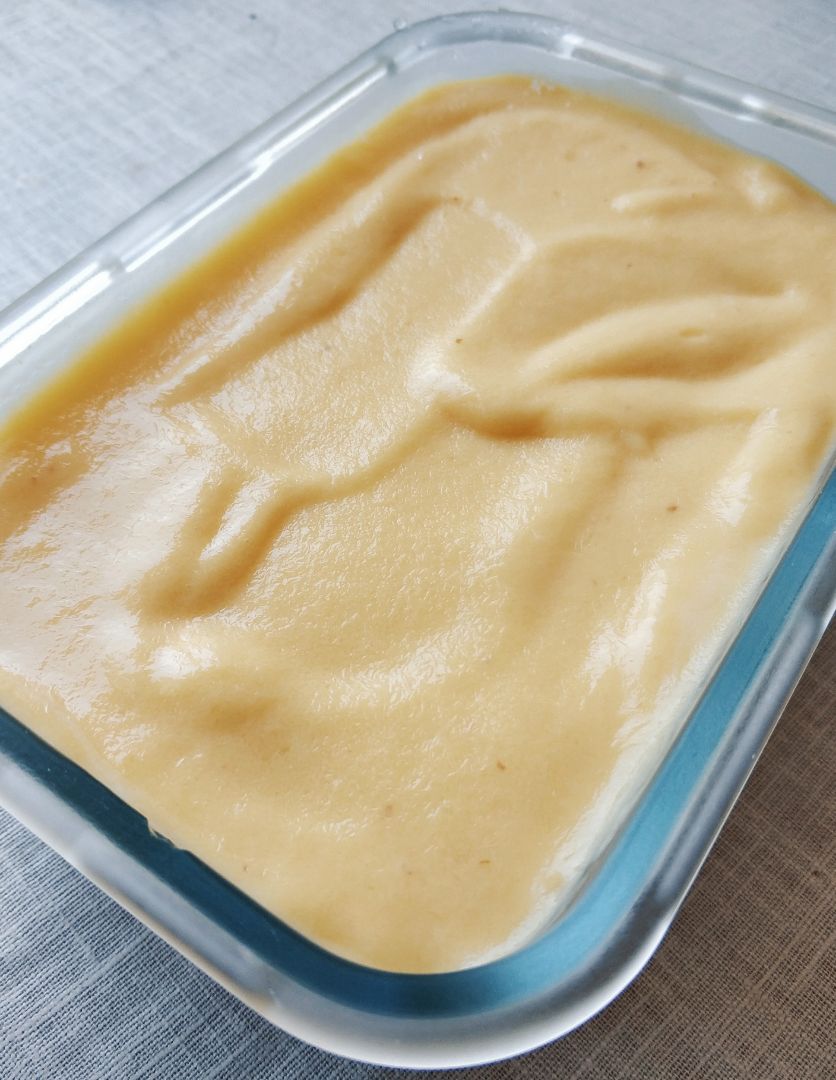 Sorbete de mango y nísperos Sorbete de mango y nísperos