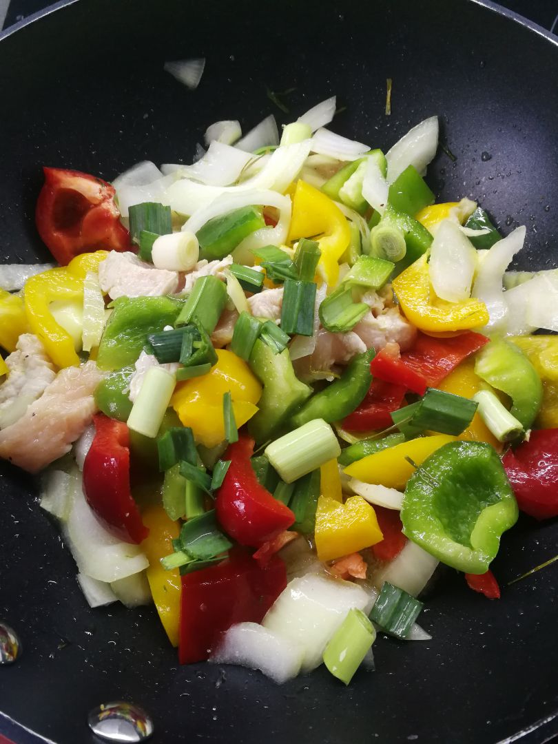 Pechuga con verduras Paso 0 Pechuga con verduras Paso 0