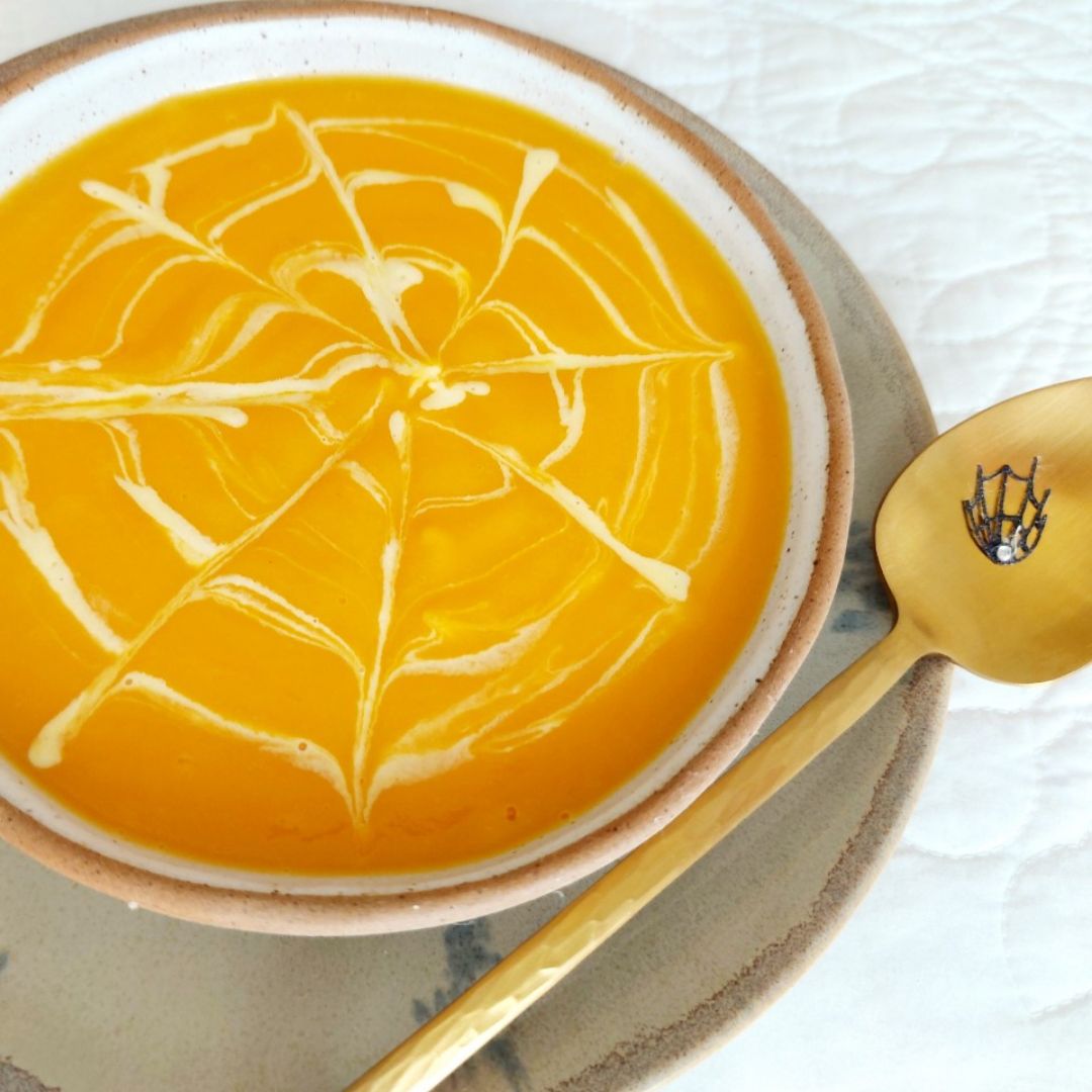 🎃🕷 Crema de calabaza y zanahoria Halloween 🎃 🕷 🎃🕷 Crema de calabaza y zanahoria Halloween 🎃 🕷