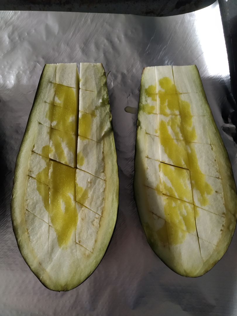 Berenjenas rellenas con verduras Paso 0 Berenjenas rellenas con verduras Paso 0