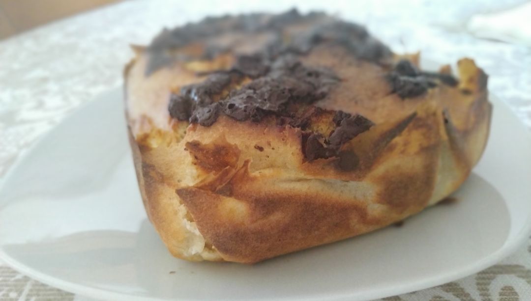 Bizcocho de limón con chocolate Bizcocho de limón con chocolate