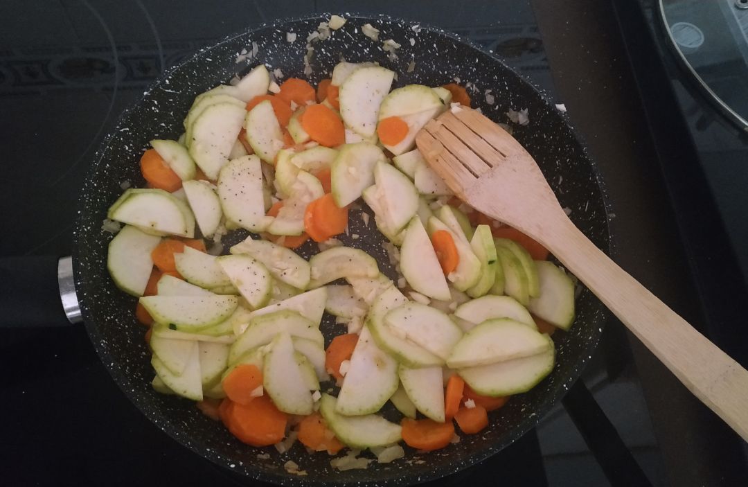 Dorada rellena de verdurasStep 0