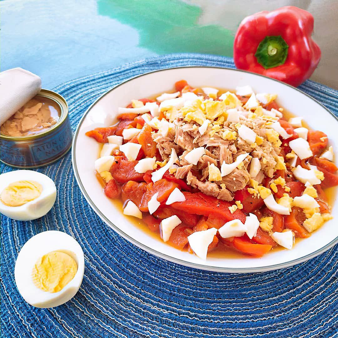Ensalada de pimientos Ensalada de pimientos