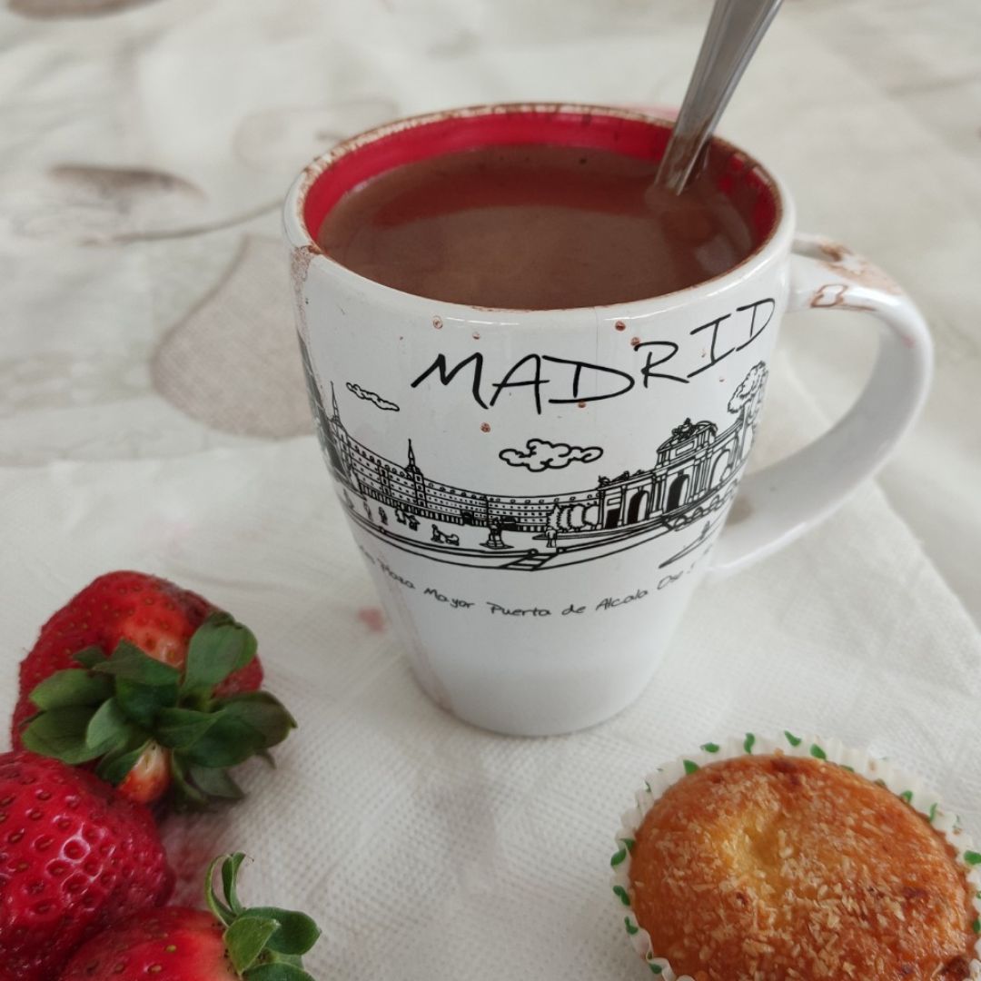 Chocolate a la taza fit Chocolate a la taza fit