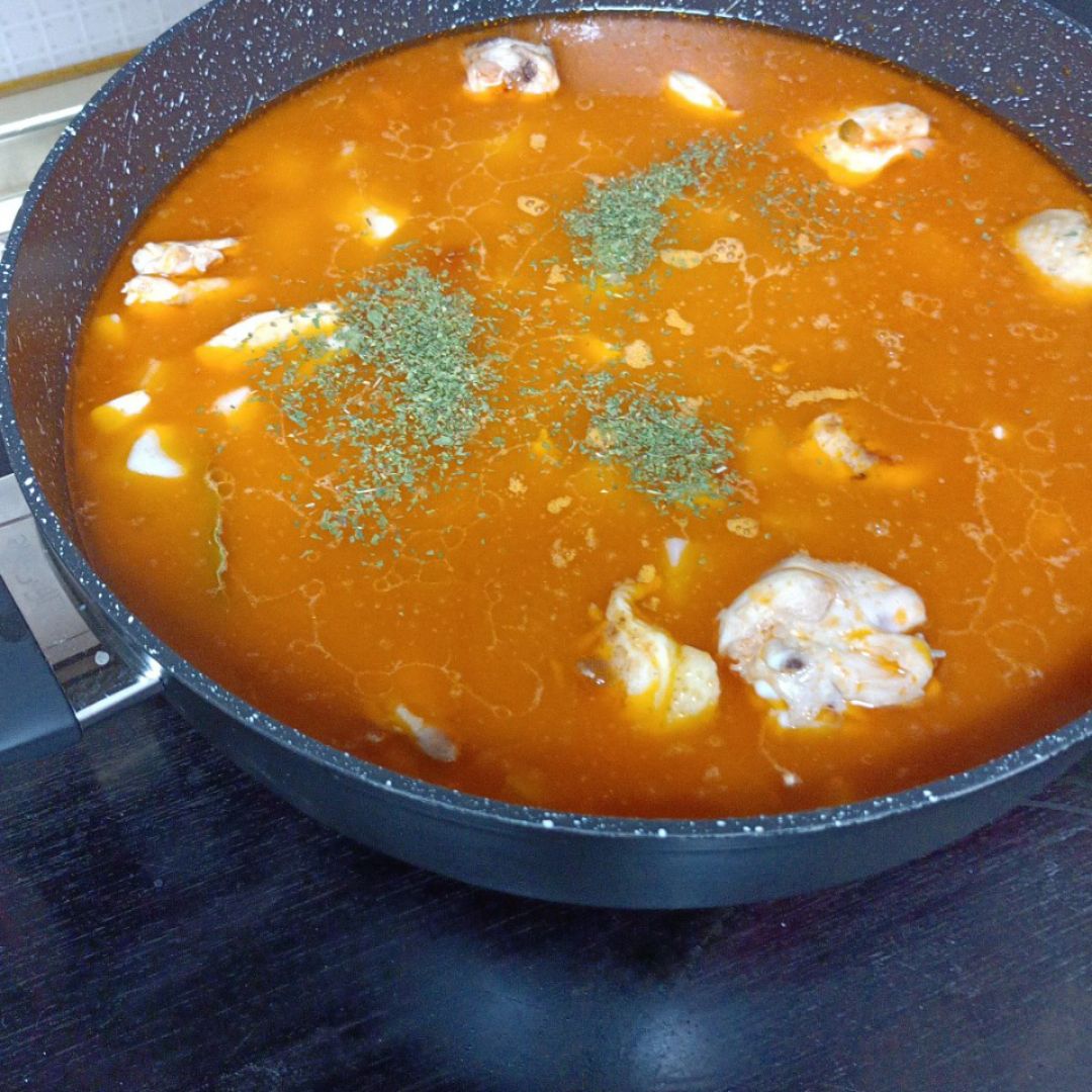 Paella mixta Paso 0 Paella mixta Paso 0