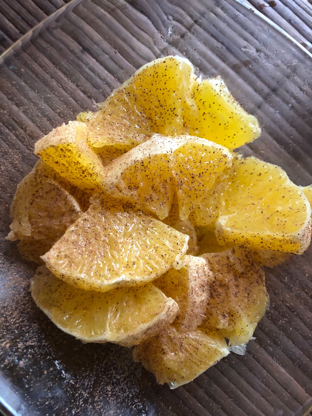 Naranja con canela Naranja con canela