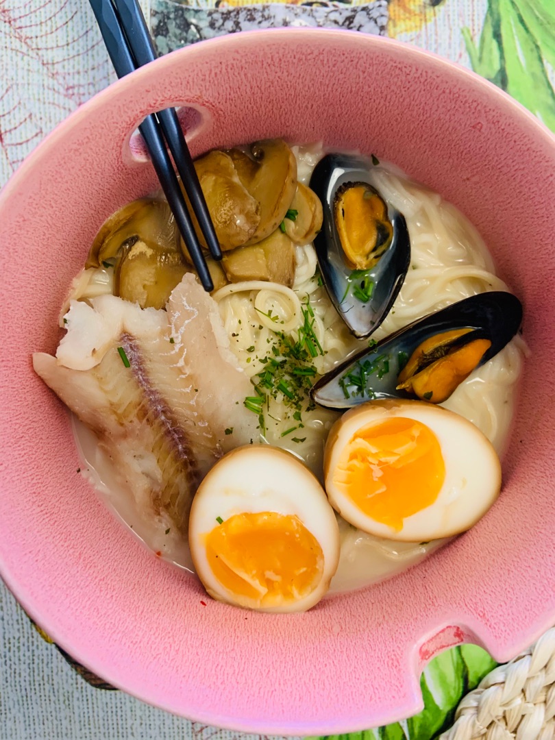 Ramen de pescado 