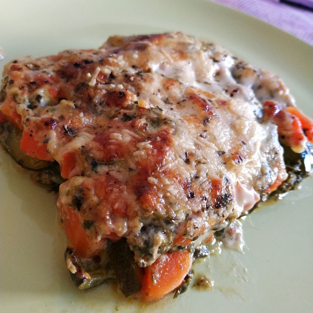 Lasaña de atún y verduras (sin pasta) Lasaña de atún y verduras (sin pasta)